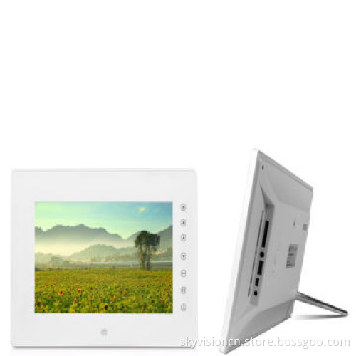 7-inch Digital Photo Frame with Touch Button, Supports 1,080P, Easy to fix on All Display Shelf